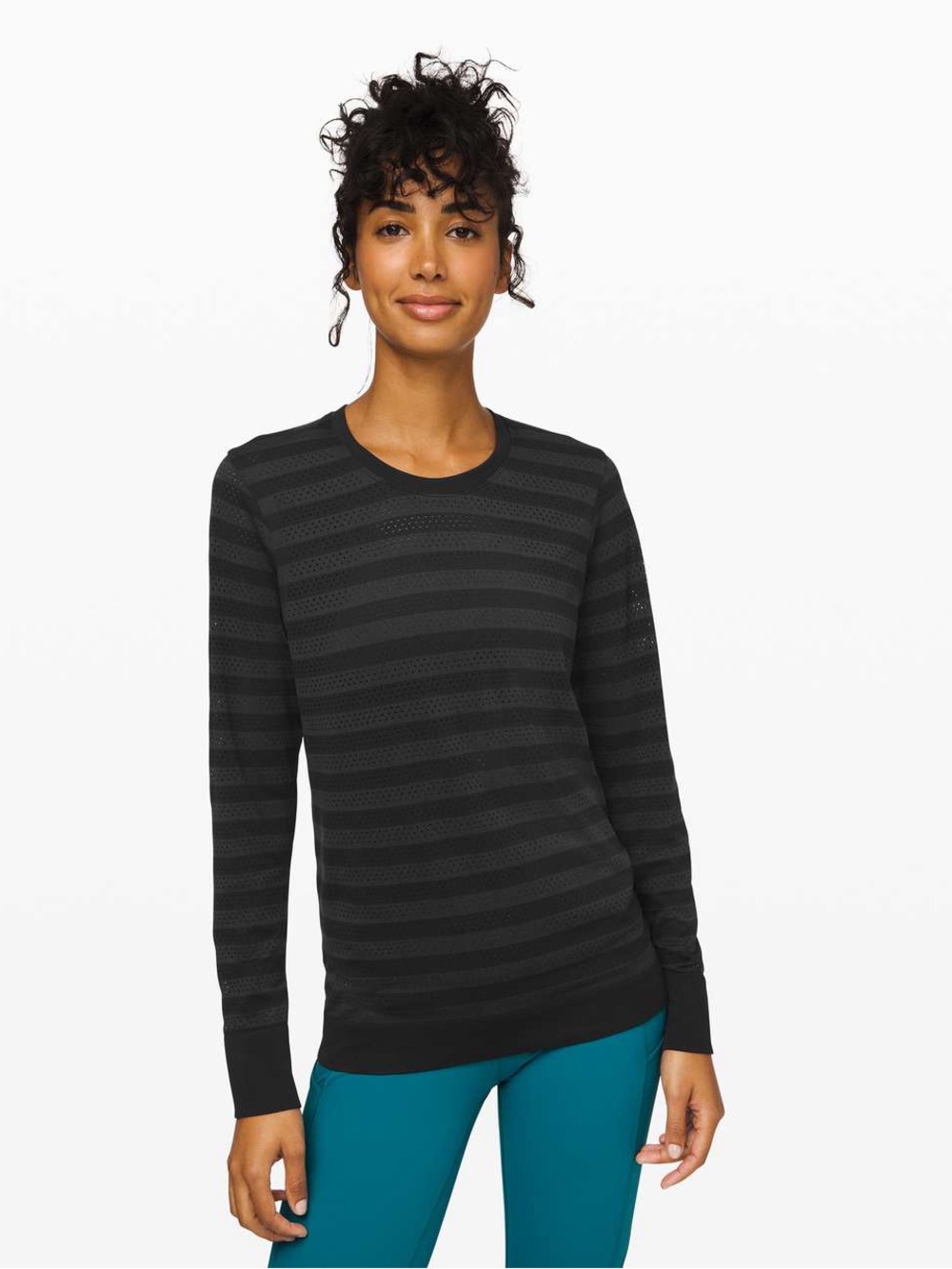 Lululemon Breeze By Long Sleeve *Stripe